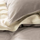 Renee Taylor Essentials Vintage Reversible Quilt Cover Charcoal