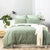 Renee Taylor Essentials Vintage Reversible Quilt Cover Juniper