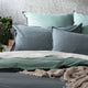 Renee Taylor Essentials Vintage Reversible Quilt Cover Mineral