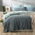 Renee Taylor Essentials Vintage Reversible Quilt Cover Mineral