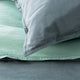 Renee Taylor Essentials Vintage Reversible Quilt Cover Mineral