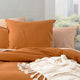 Renee Taylor Essentials Vintage Reversible Quilt Cover Wood