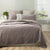 Renee Taylor Attwood Quilted Coverlet Charcoal