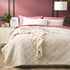 Renee Taylor Attwood Quilted Coverlet Dove