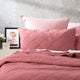 Renee Taylor Attwood Quilted Coverlet Rose