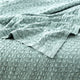 Renee Taylor Waffle Blanket Lexico Sage