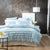 Renee Taylor Classic Tufted Quilt Cover Set Blue