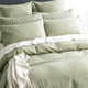 Renee Taylor Cavallo Linen Quilt cover Jade