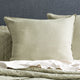Renee Taylor Cavallo Linen Quilt cover Jade