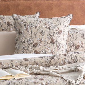 Renee Taylor Cavallo Linen Quilt cover Bushland