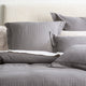 Renee Taylor Elegance Waffle Quilt Cover set Cotton Fossil
