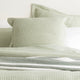 Renee Taylor Elegance Waffle Quilt Cover set Cotton Moss
