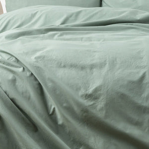 Renee Taylor Quilt Cover Helena Stone washed Set Cactus
