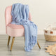 Renee Taylor Throw Acrylic Crystal Blue