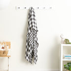 Renee Taylor Throw Vinatge washed Textured Cotton Atlantic Ash