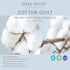 Renee Taylor Cotton Light Weight Quilt