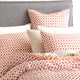 Renee Taylor Chessboard Cedar Quilt cover set 300 Thread Count Cotton Reversible