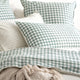 Renee Taylor Vintage washed cotton Alison Quilt cover set Forest
