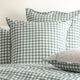 Renee Taylor Vintage washed cotton Alison Quilt cover set Forest