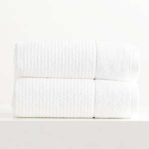 Renee Taylor Cambridge Waffle Towel Sets Snow