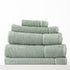 Renee Taylor Cambridge Waffle Towels Eucalyptus