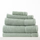 Renee Taylor Cambridge Waffle Towels Eucalyptus