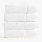 Renee Taylor Cambridge Waffle Towel Sets Snow