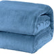 Renee Taylor Mink Blanket Acrylic Queen/King Sky