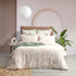 Renee Taylor Bentley Quilt cover set Cotton Jacquard Nude