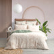 Renee Taylor Bentley Quilt cover set Cotton Jacquard Nude