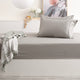 Park Avenue Bamboo Cotton Fitted Sheet & pillowcase Set Charcoal