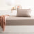 Park Avenue Bamboo Cotton Fitted Sheet & pillowcase Set Pewter