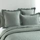 Renee Taylor Scallop Jacquard Coverlet Set Juniper