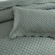Renee Taylor Scallop Jacquard Coverlet Set Juniper