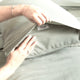 Renee Taylor Microfiber Quilt Cover Set Ultra Plush Vintage Washed Sage