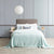 Renee Taylor Heston Sherpa Velvet Blanket Blue