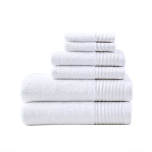 Cloud Linen Retreat Tencel Antimicrobial Towel Set White