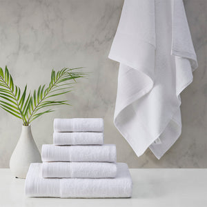Cloud Linen Retreat Tencel Antimicrobial Towel Set White