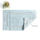 Renee Taylor Bath Mat Soho Cotton Reversible in Silver