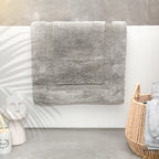 Renee Taylor Bath Mat Soho Cotton Reversible in Granite