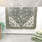 Renee Taylor Karabakh Mat - Vintage Washed Hand Woven Rug