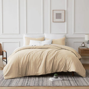 Renee Taylor 700 TC Tencel Lyocell Fibre Cotton Quilt Cover Set Bone