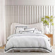 Renee Taylor Cloud Egyptian Cotton 1000 Thread count Quilt Cover White & Charcoal
