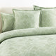 Renee Taylor Woods Quilt Cover Set Jacquard Sage
