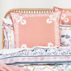 Renee Taylor Kalina Quilt Cover Set 300 Thread Count Cotton Reversible