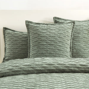 Renee Taylor Harper Quilt Cover Set Jacquard Juniper