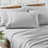 Renee Taylor Egyptian Cotton 1200 Thread Count Sheet Set Silver