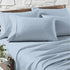 Renee Taylor Egyptian Cotton 1200 Thread Count Sheet Set Sky