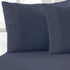 Park Avenue Flannelette Fitted & Pillowcase Set Ink - No Flat Sheet