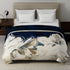 Renee Taylor Printed Mink Acrylic Blankets Queen/ King Snowdrop